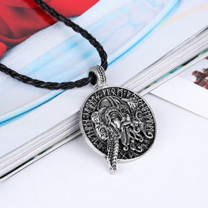 Viking Necklace Animal Teen Men Necklace Fashion Jewelry Pendant Supernatural Am